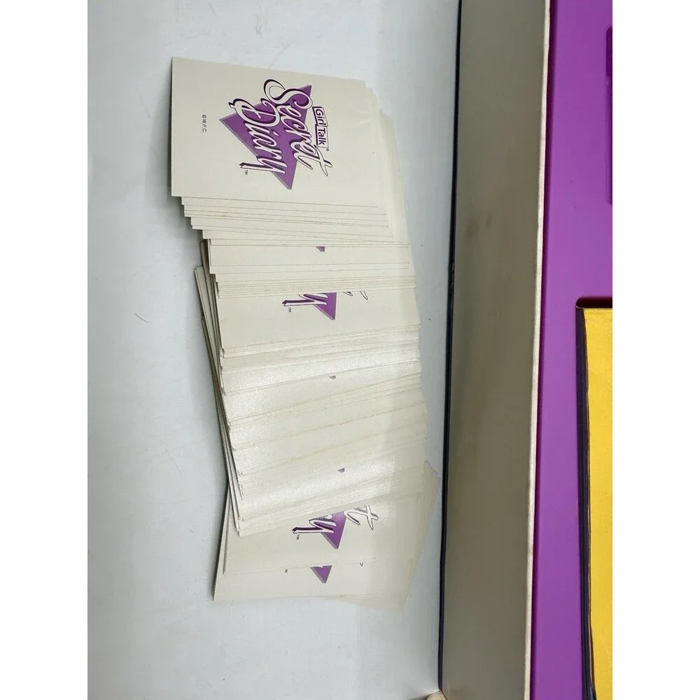 1991 Girl Talk Secret Diary Game Golden 5058 Secrets & Surprises : Read